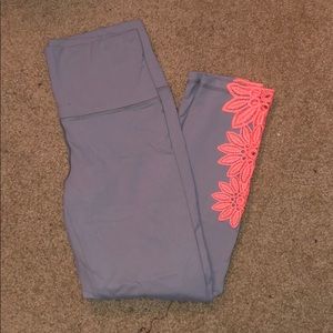 Aerie Move Leggings with floral detail